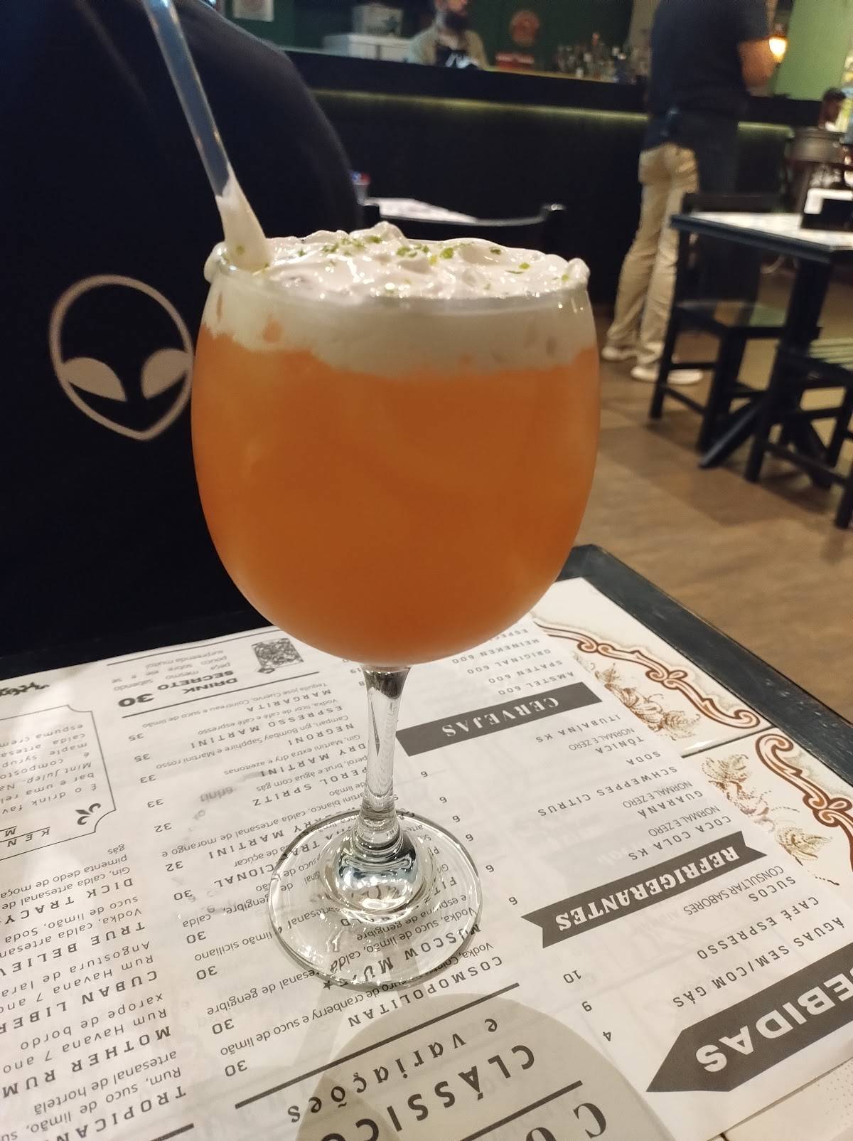Quintal Bar cardápio