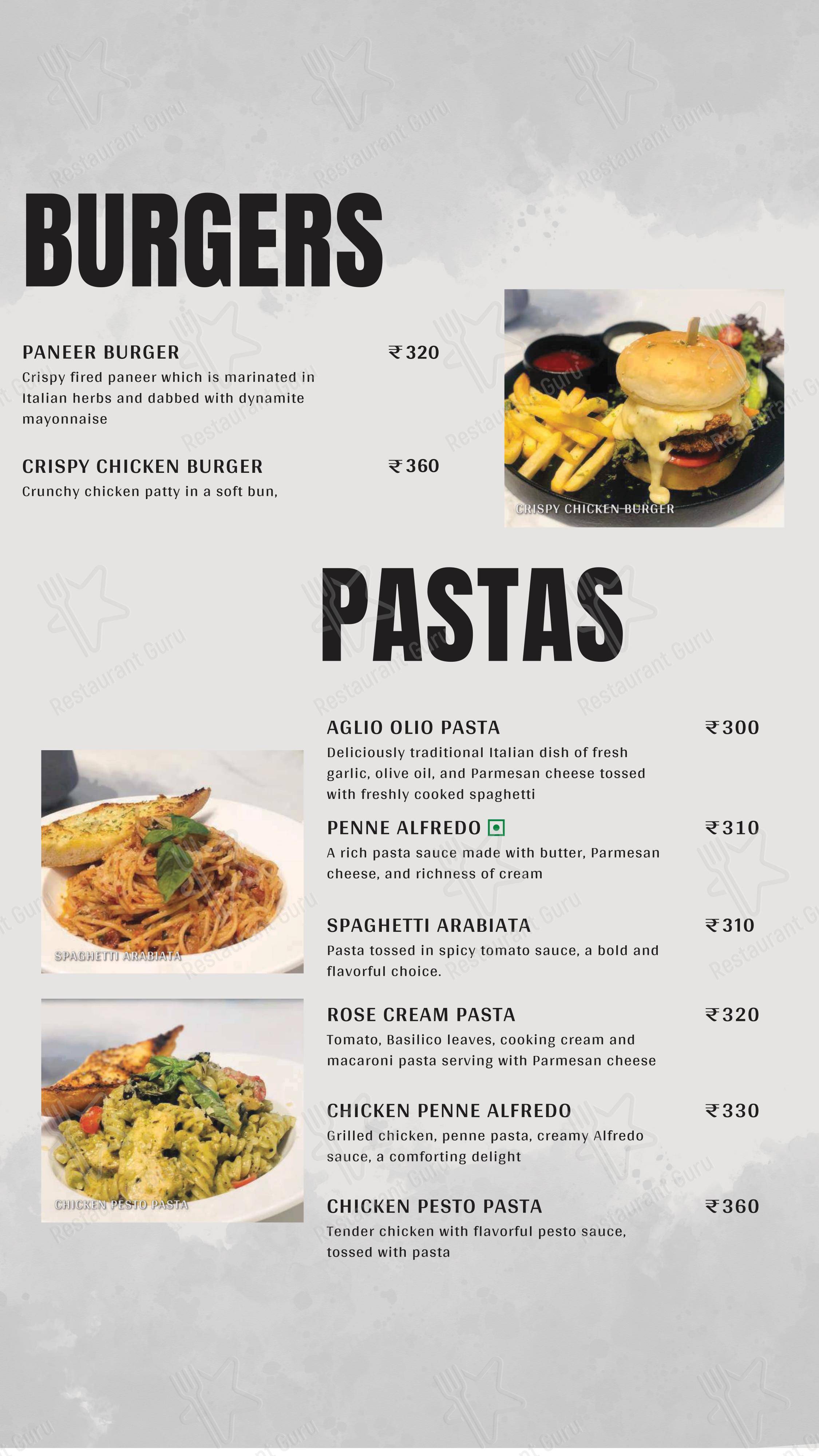 Menu for Ququ Cafe in Gurugram