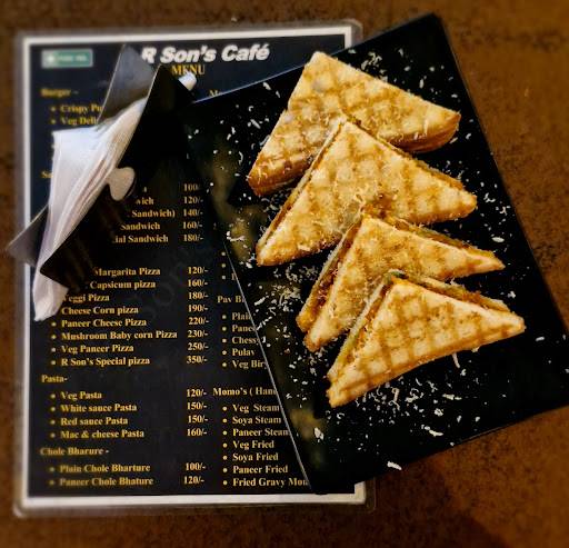 R Son's Cafe menu