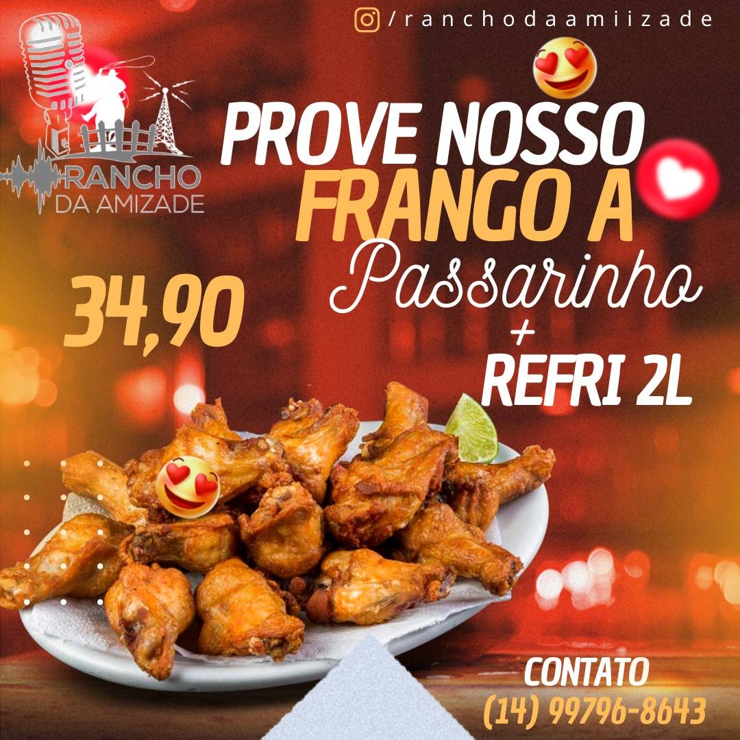 RANCHI DA AMIZADE cardápio
