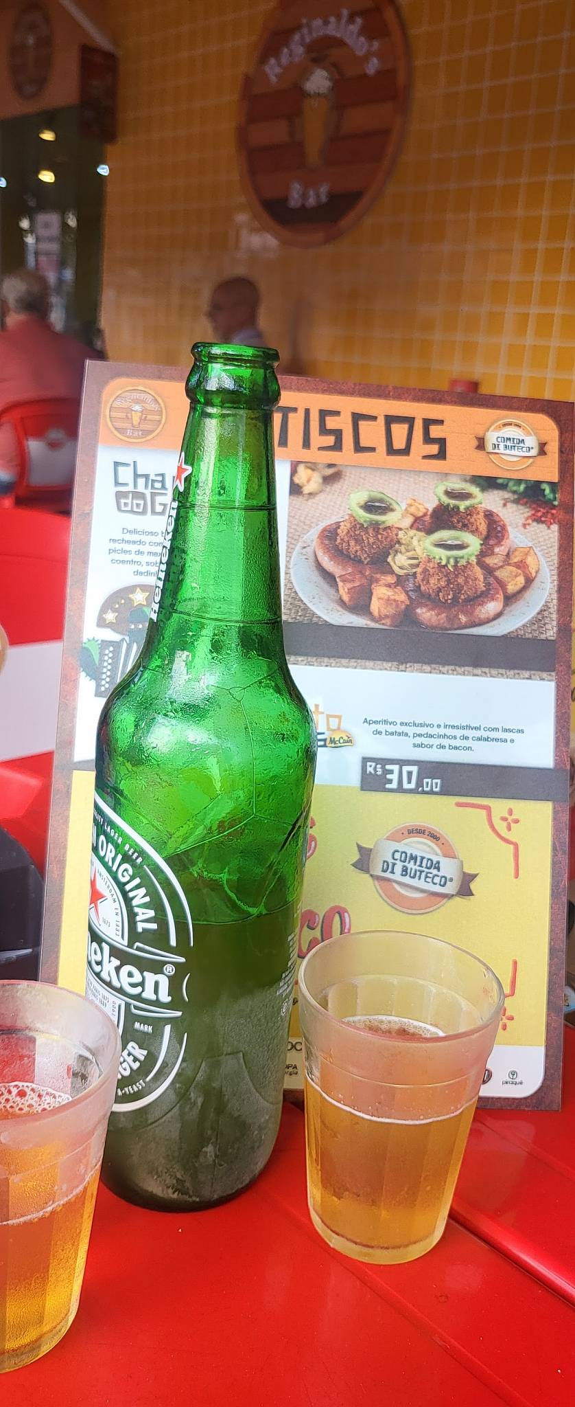 Bar Reginaldo's - Olaria cardápio