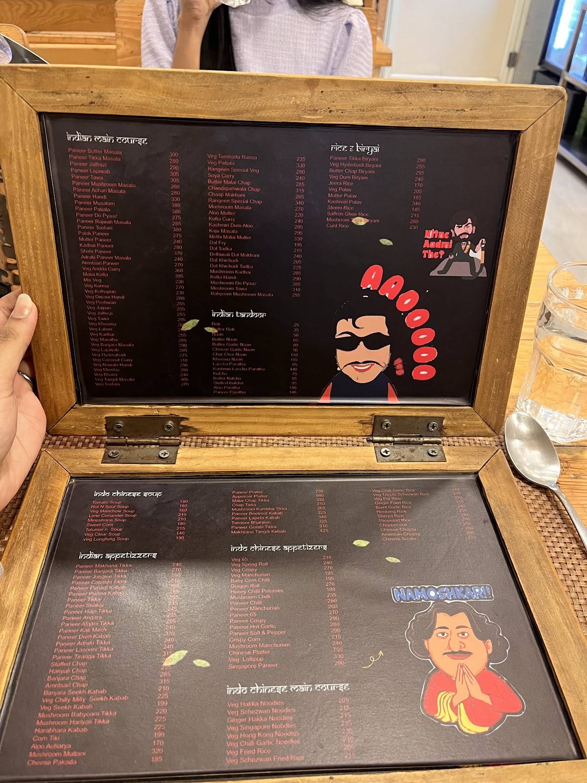 Rangeen Pure Veg menu