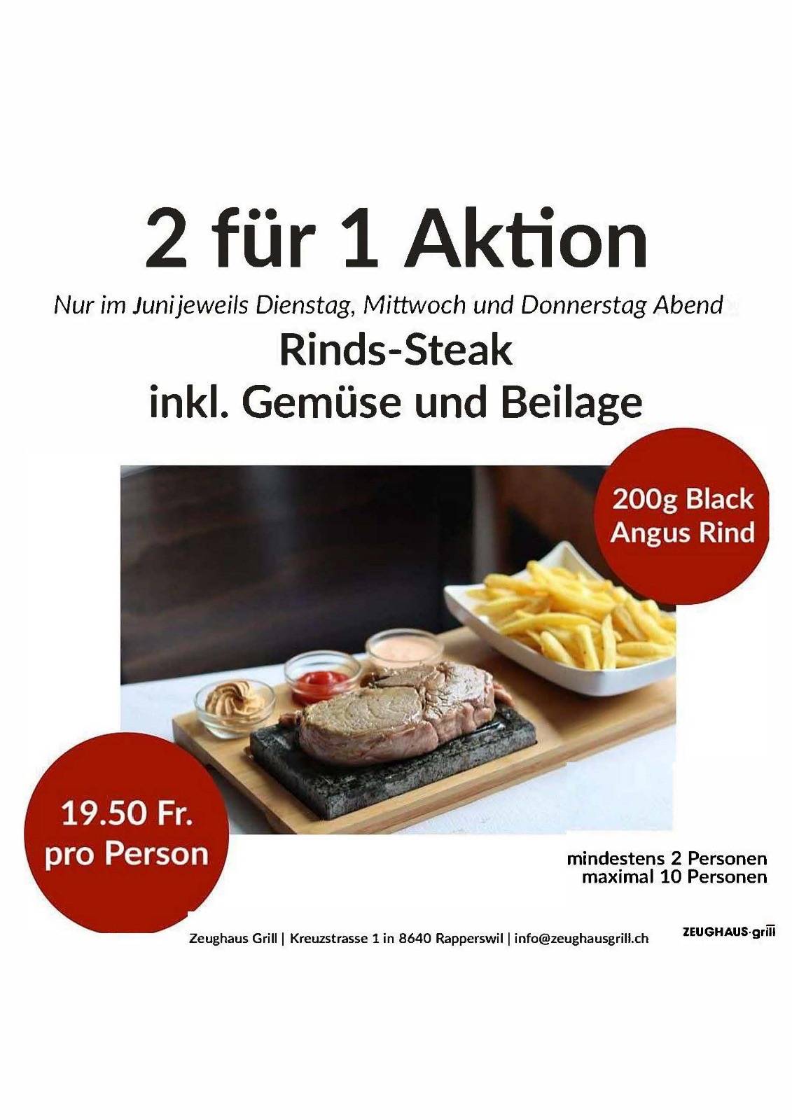 Menu di Zeughaus-Grill 