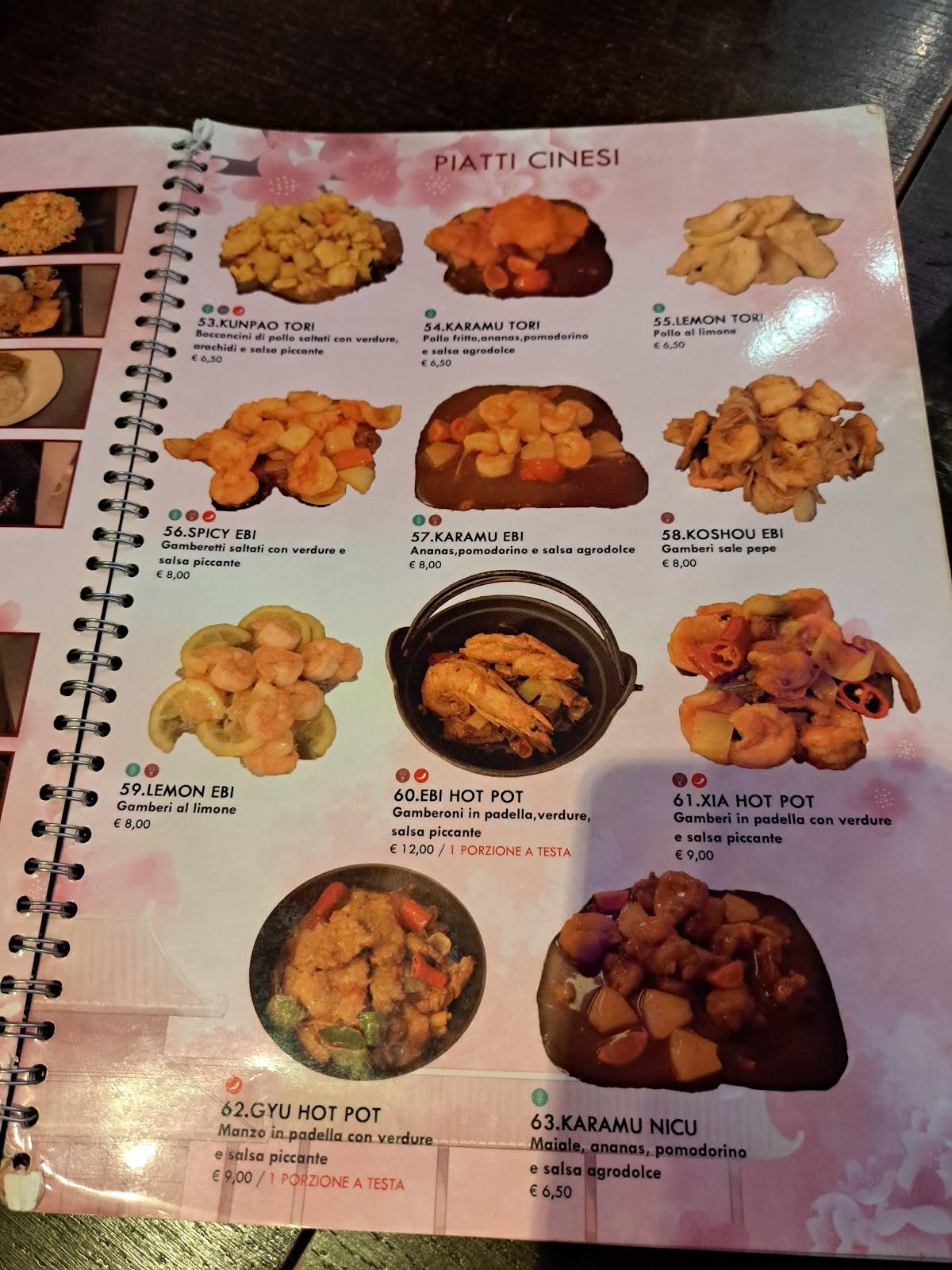 Menu di Ristorante Fuji 2 