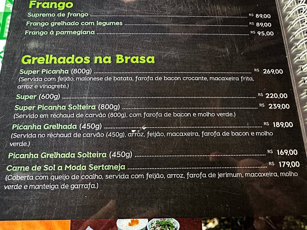 Restaurante Talude cardápio