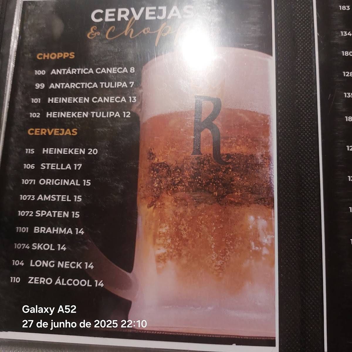 Rei da Picanha cardápio