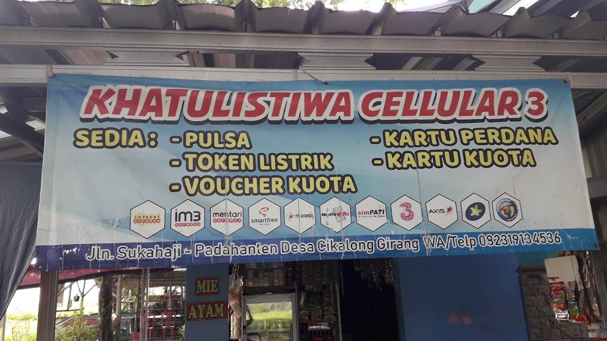 Menu at Rest Area Almalinda, Indonesia