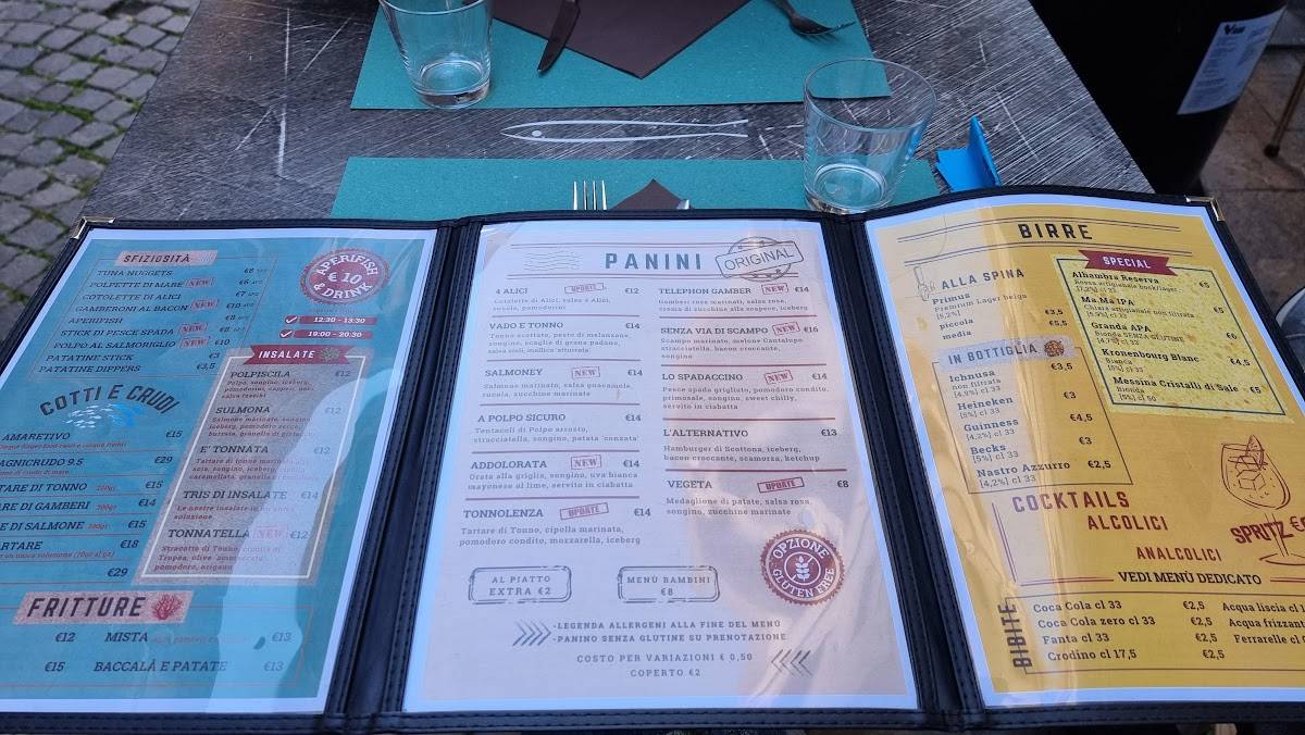 Menu di 4 Alici Fish Pub