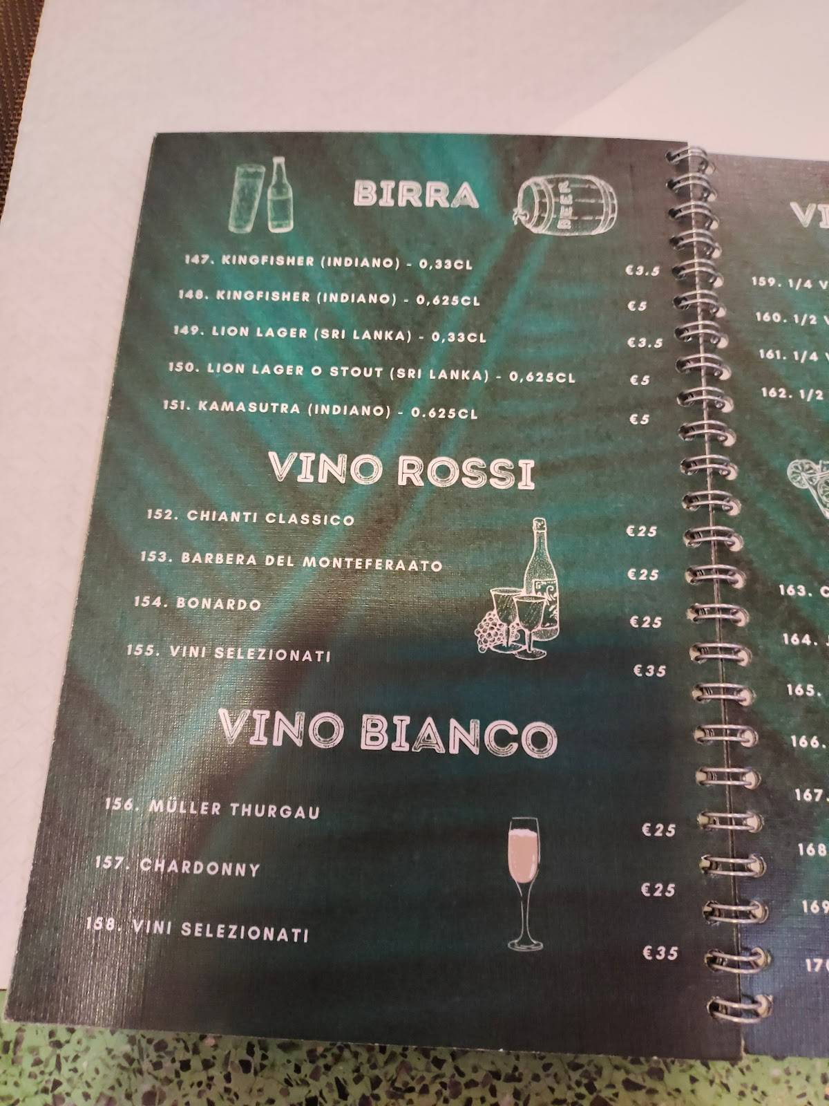 Menu di Abinaya 