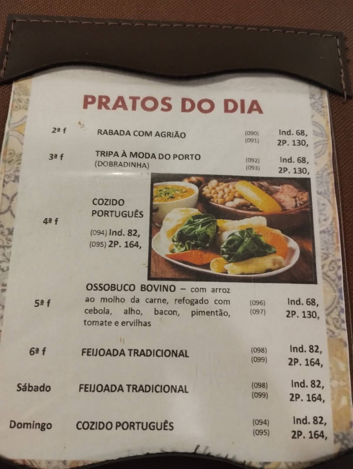 Adegão Português - São Cristóvão cardápio