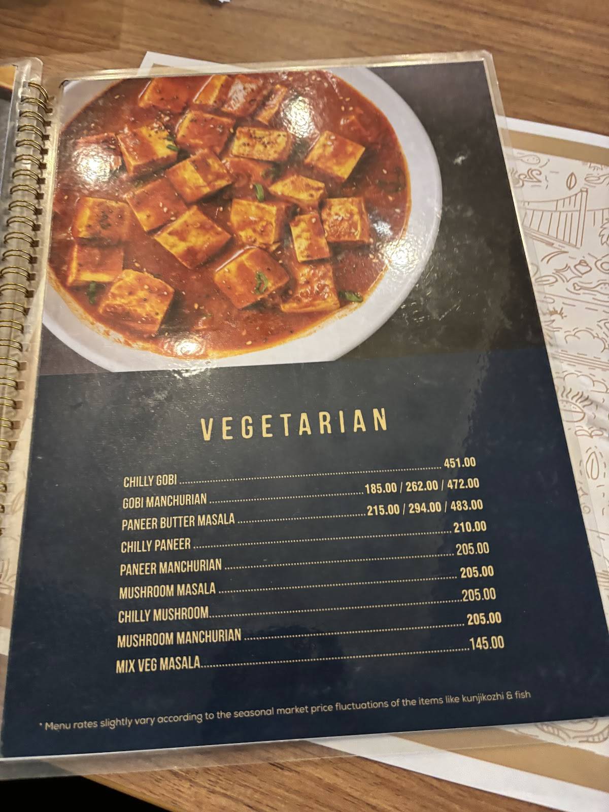 Airlines Celestial Family Restaurant menu
