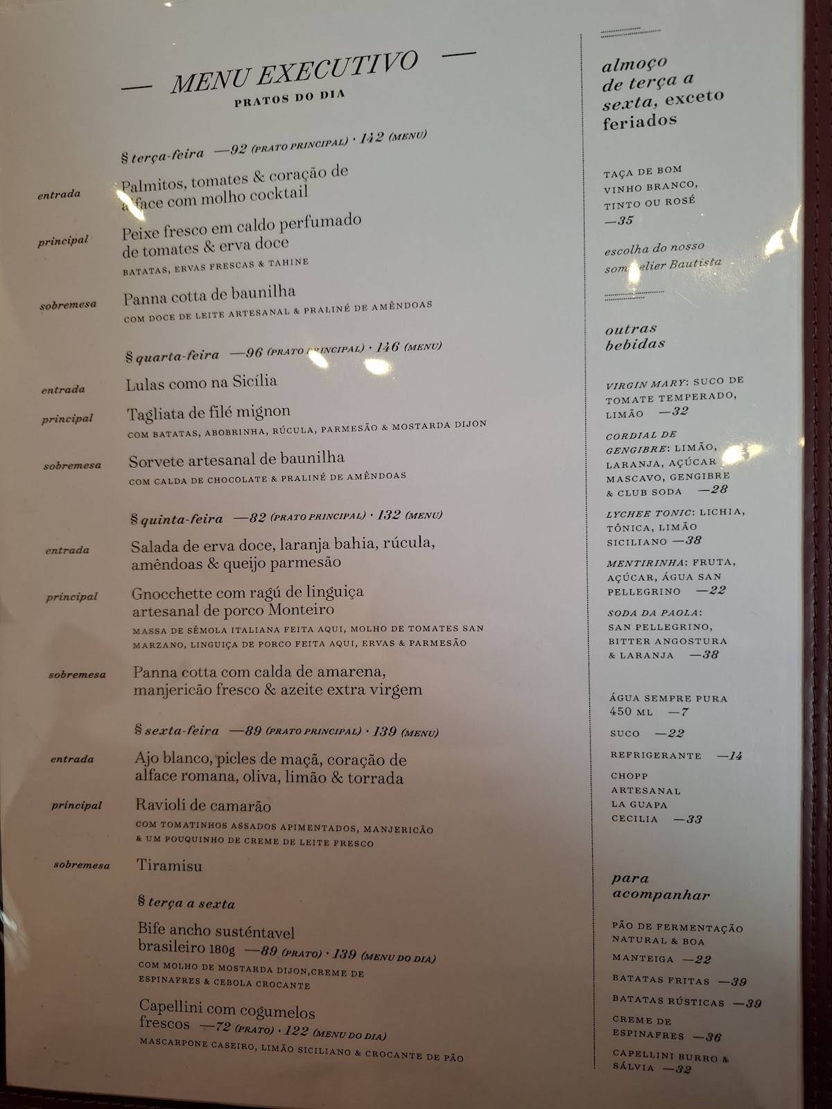 Arturito - Paola Carosella cardápio