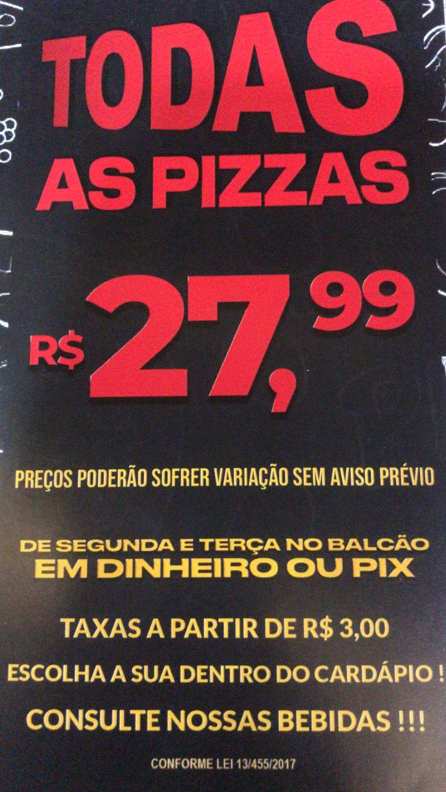 BELLA SANTA INES PIZZARIA cardápio