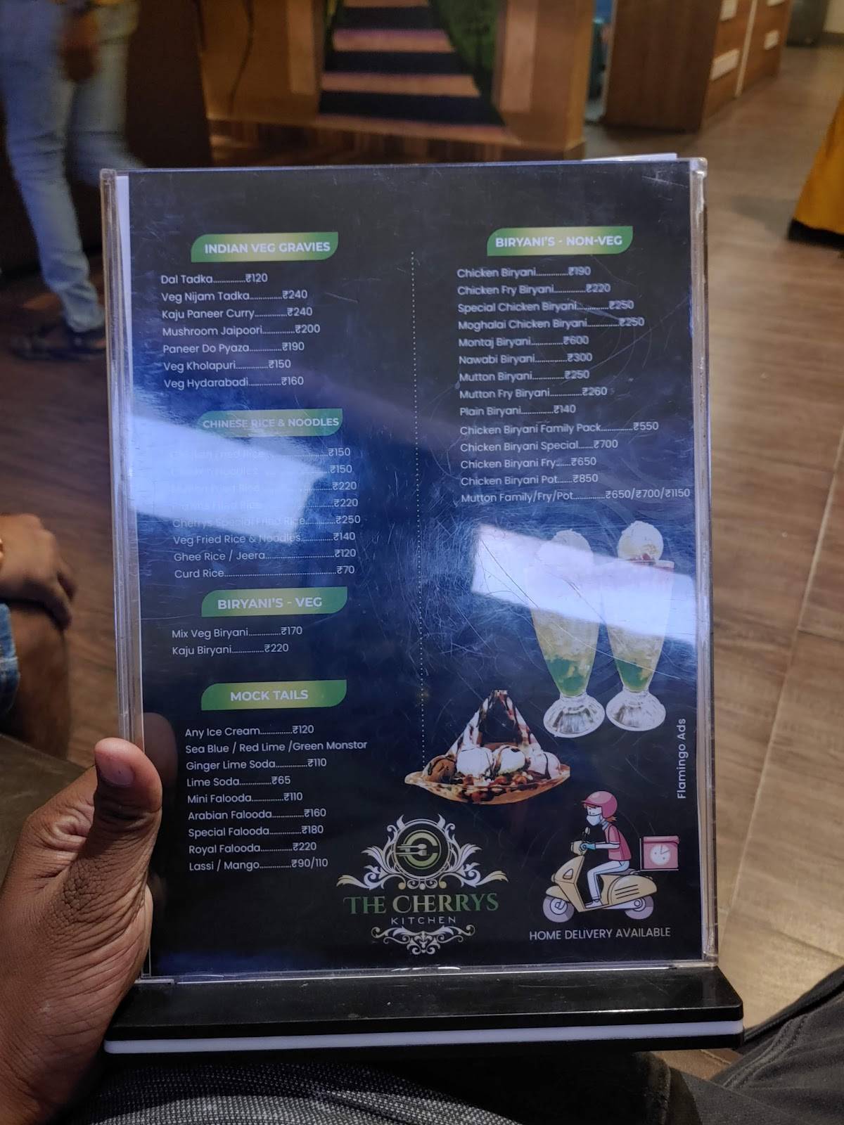 CHERRY'S KITCHEN menu