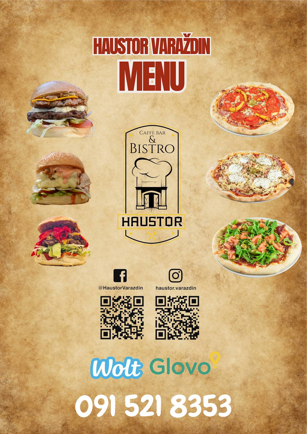 Menu di Cafe Haustor 