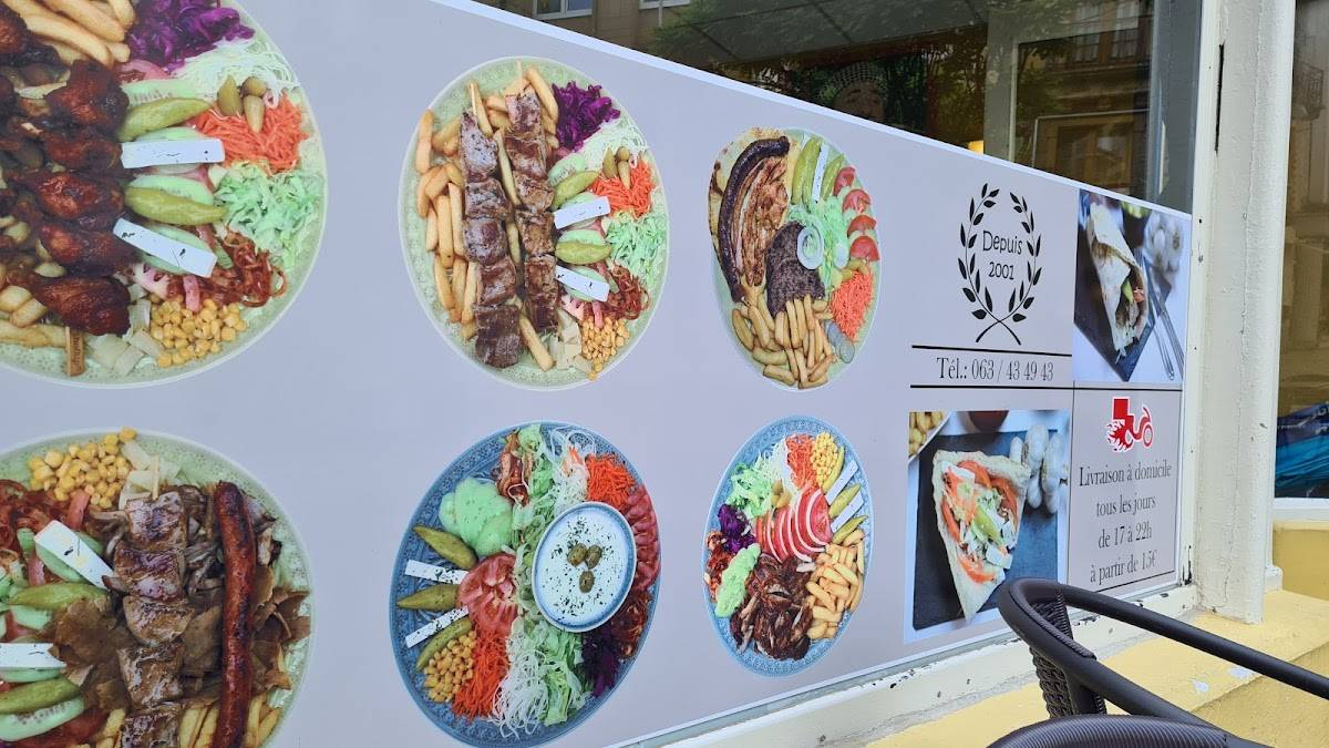 Menu de Chez Chivan