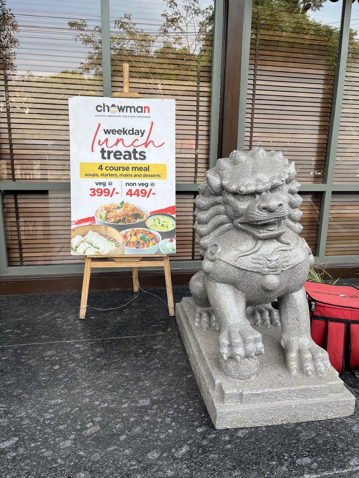 Chowman (Koramangala) menu