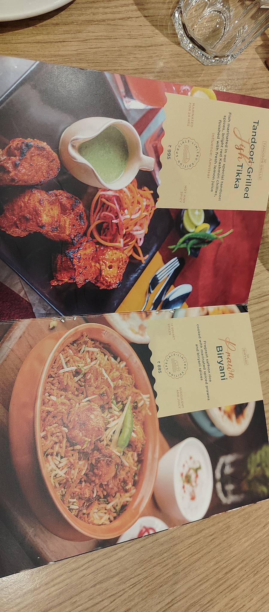 Copper Chimney, Viman Nagar menu