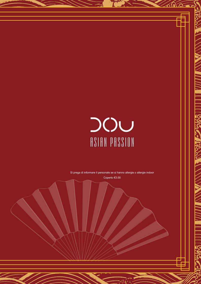 Menu di Dou Asian Passion 