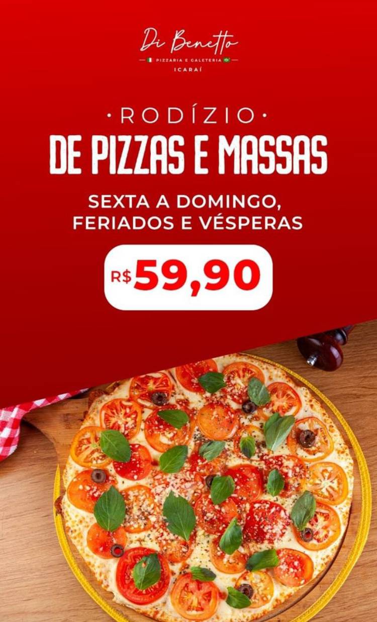 Di Benetto cardápio