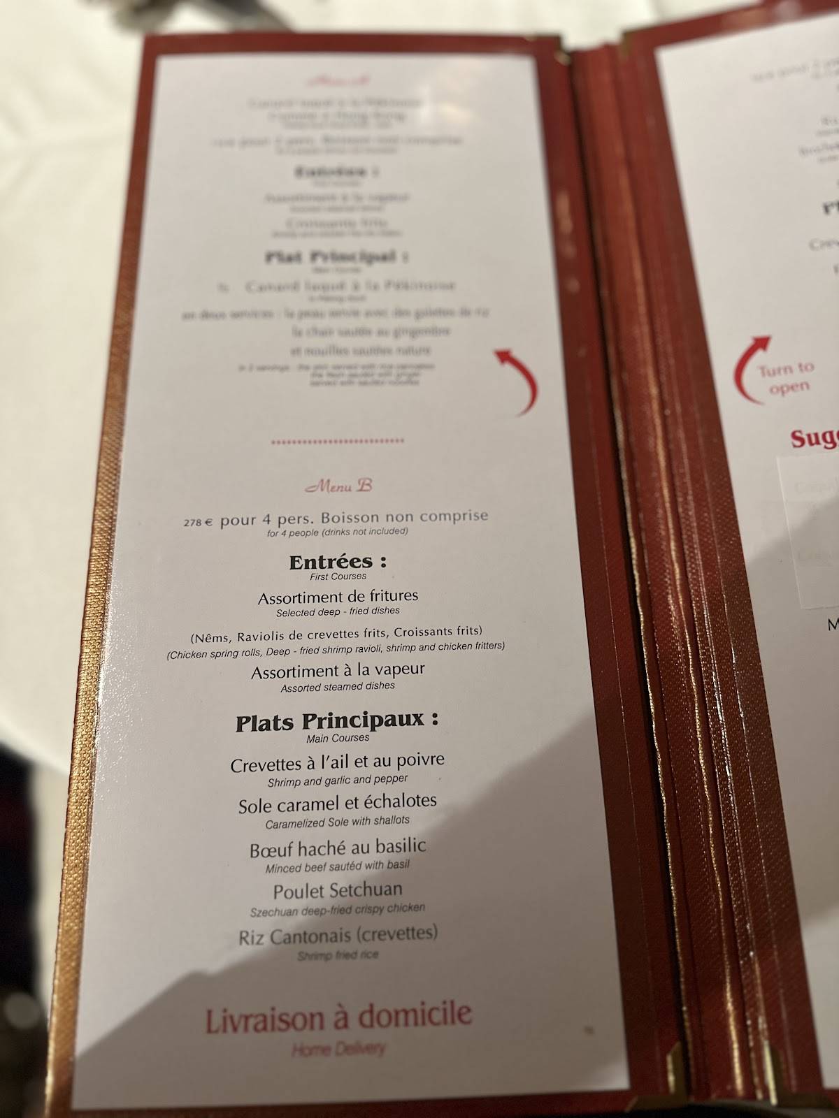 Menu de Diep