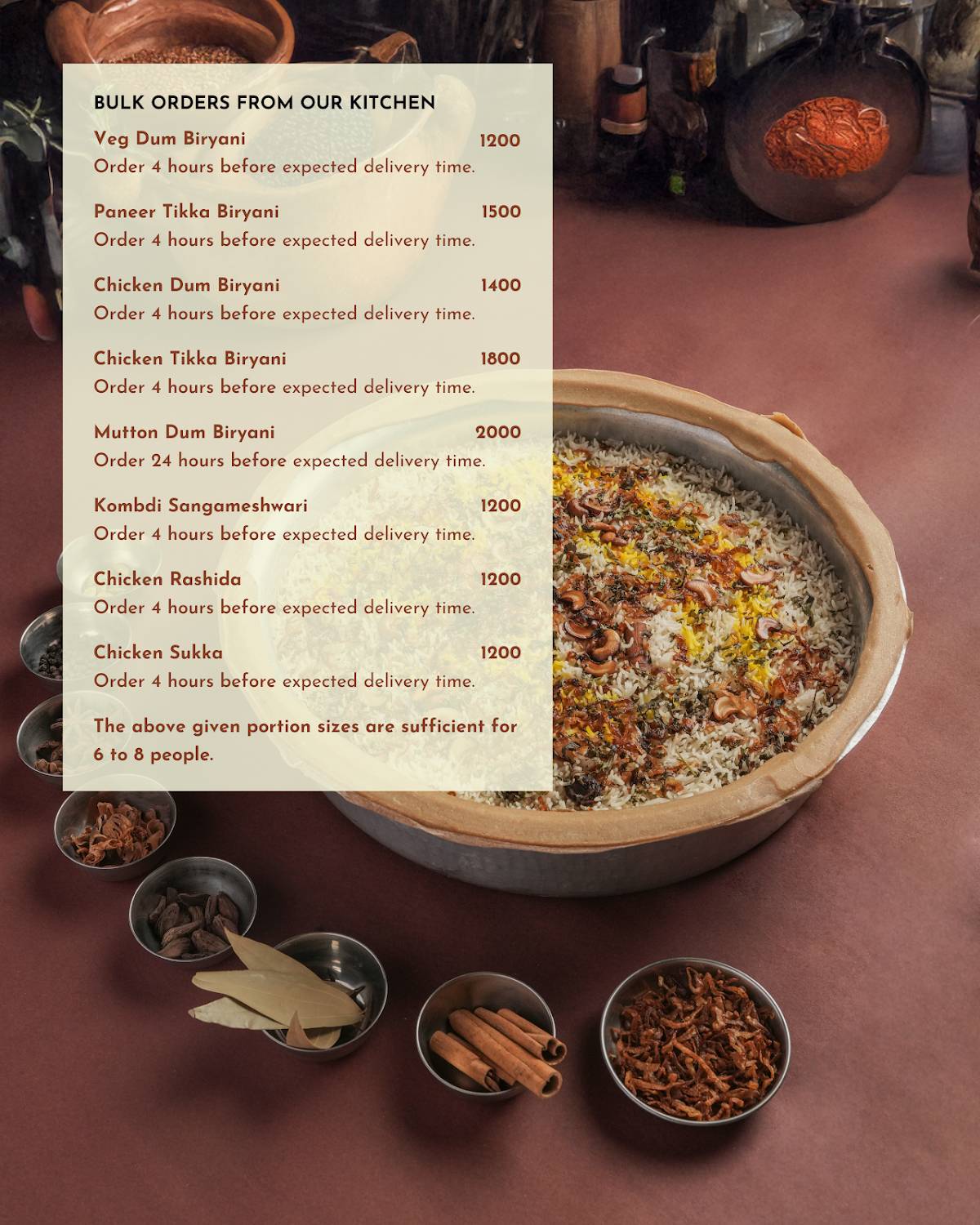 Drive Inn Carnival menu