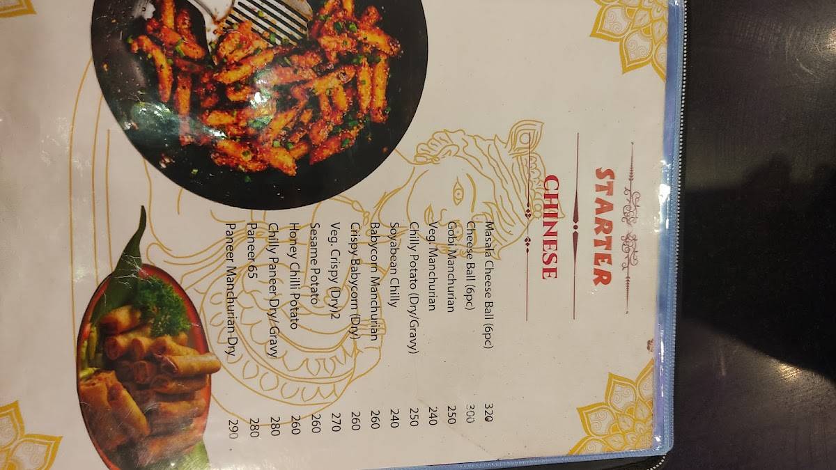 Dwarka Pure Veg Restaurant Goa menu