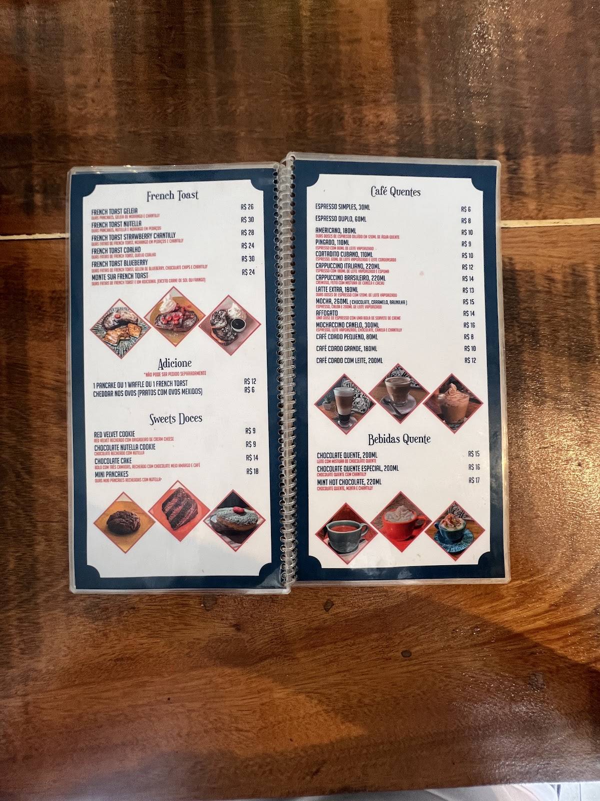 East Coast Coffee Bar cardápio