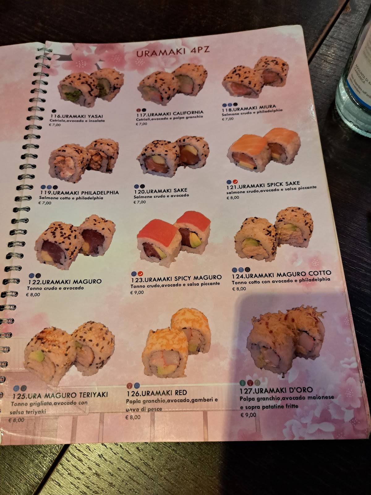 Menu di Ristorante Fuji 2 