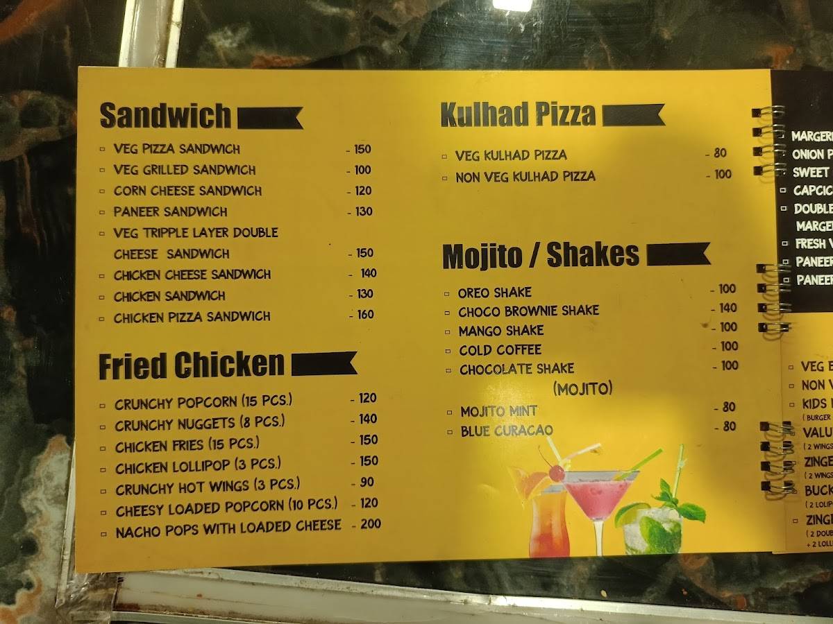 GIZA (MAIN BRANCH) Rajiv Gandhi Chowk menu