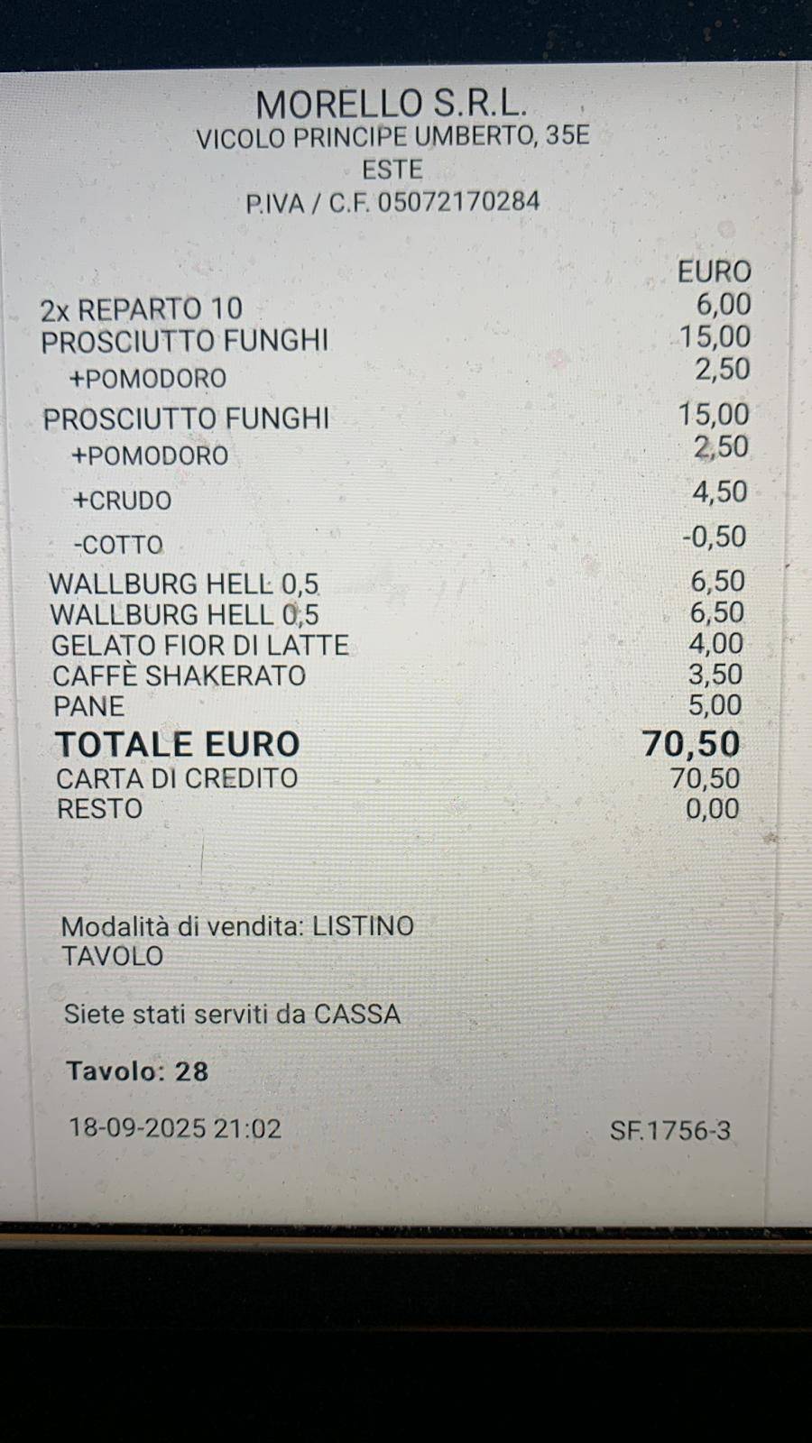 Menu di Gigi Pipa 