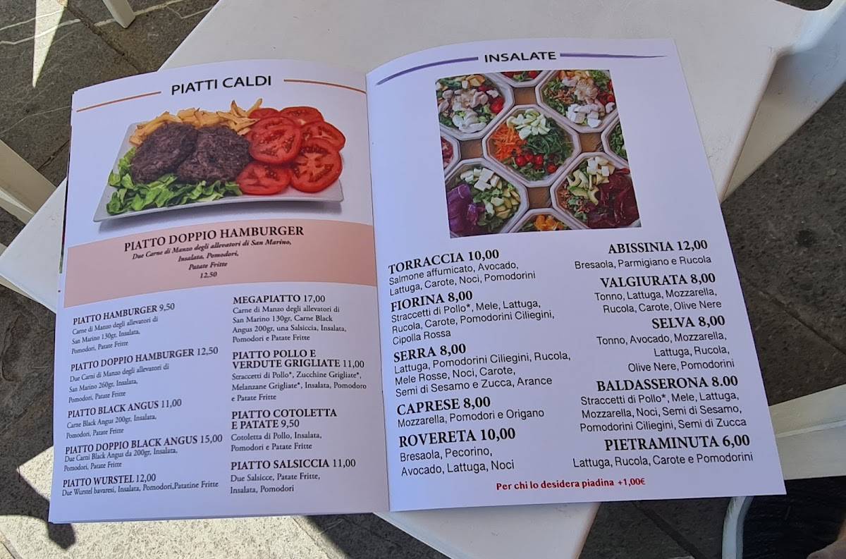 Menu di Giulietti Km0 