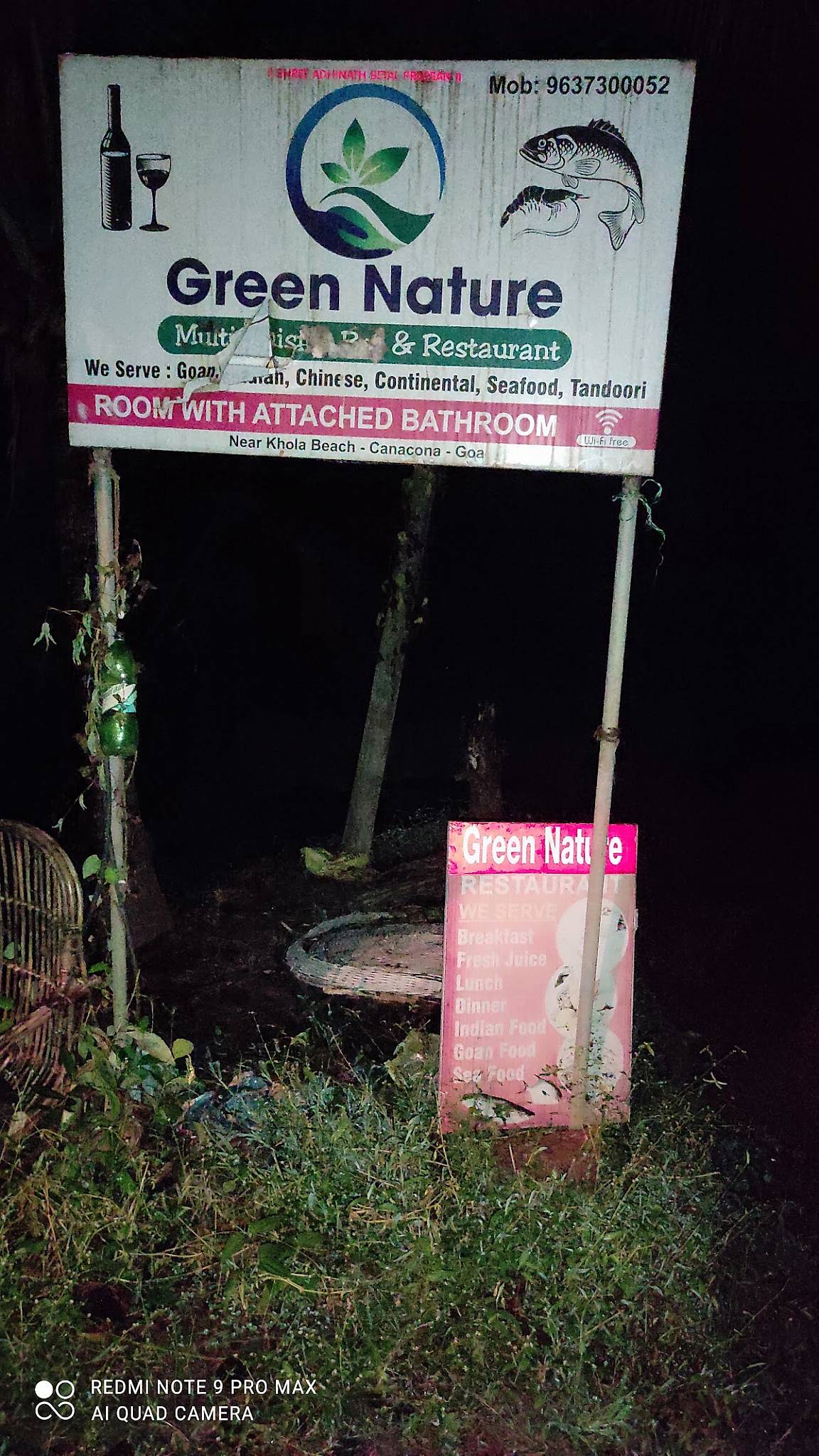 Green Nature by atmani menu