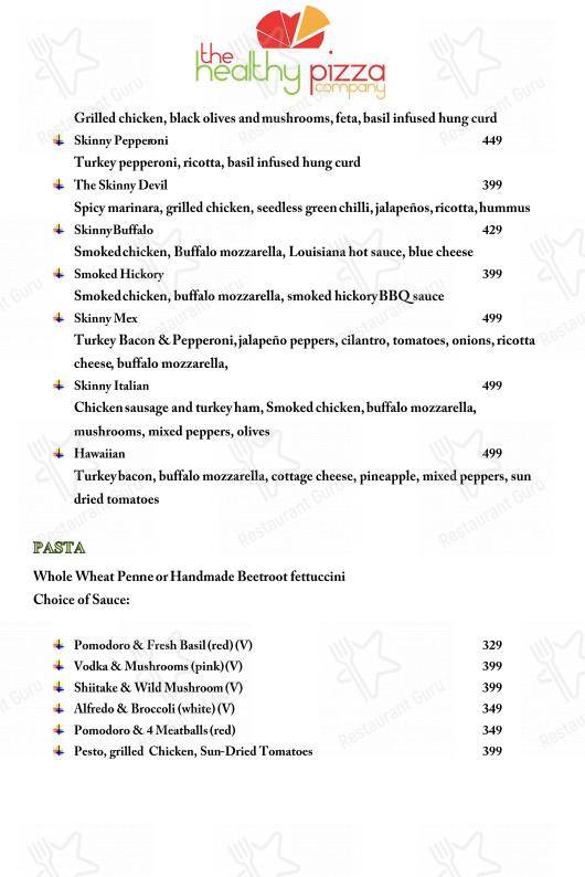 Holy Chow menu