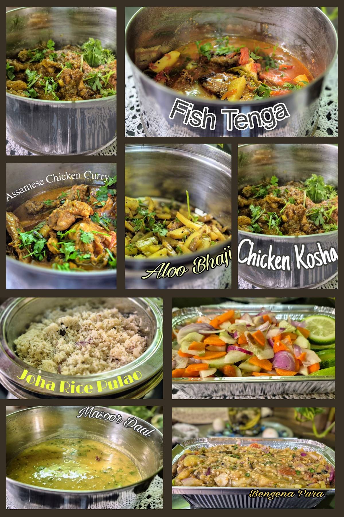 Home Foods Tiffin Meals menu