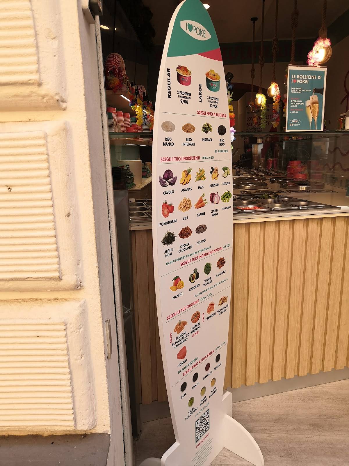 Menu di I Love Poke - Leonina 