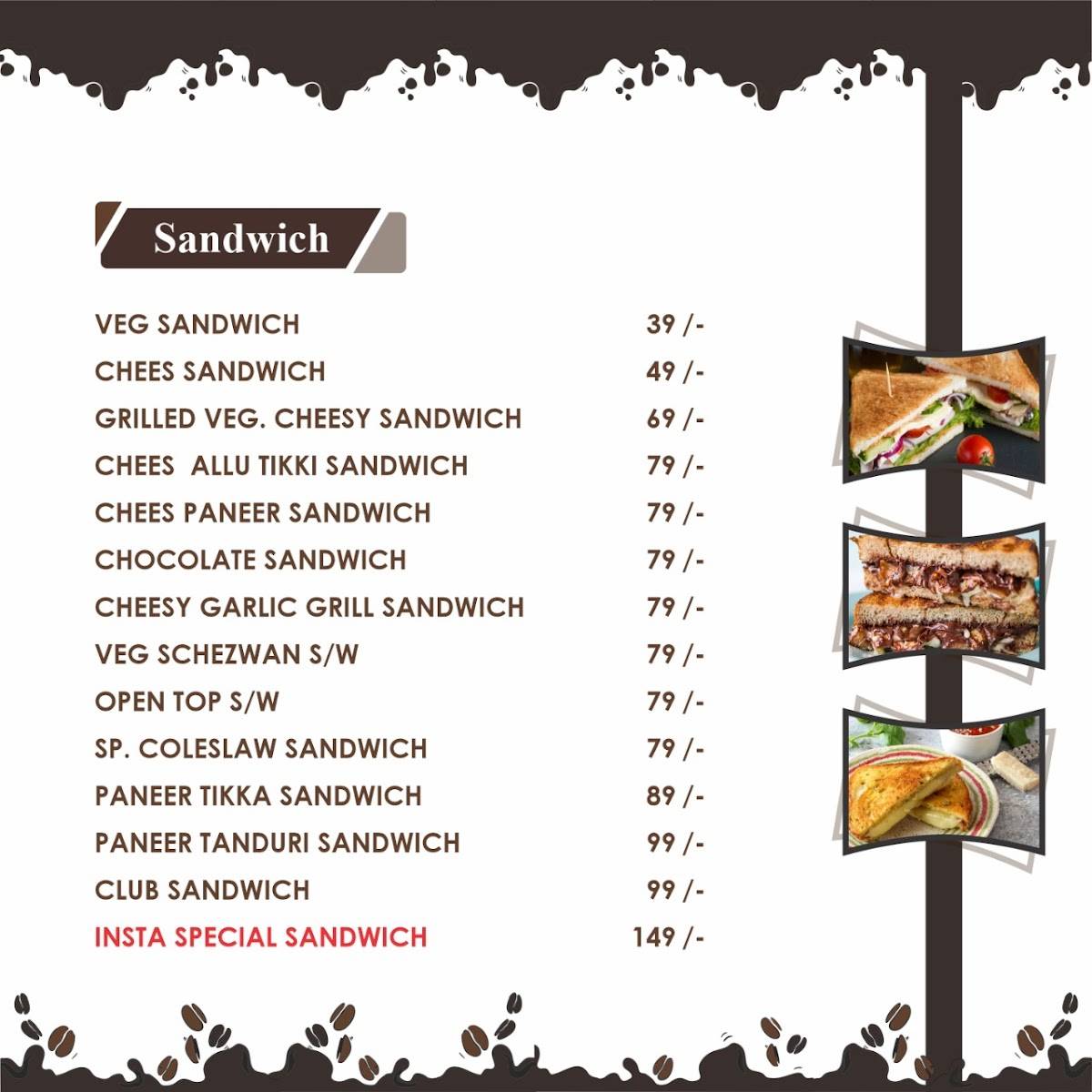 Insta_Cafe_Washim menu