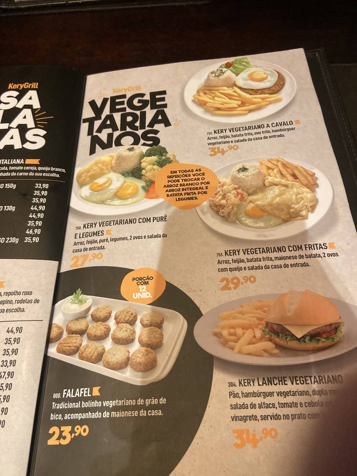 LDN Grill cardápio