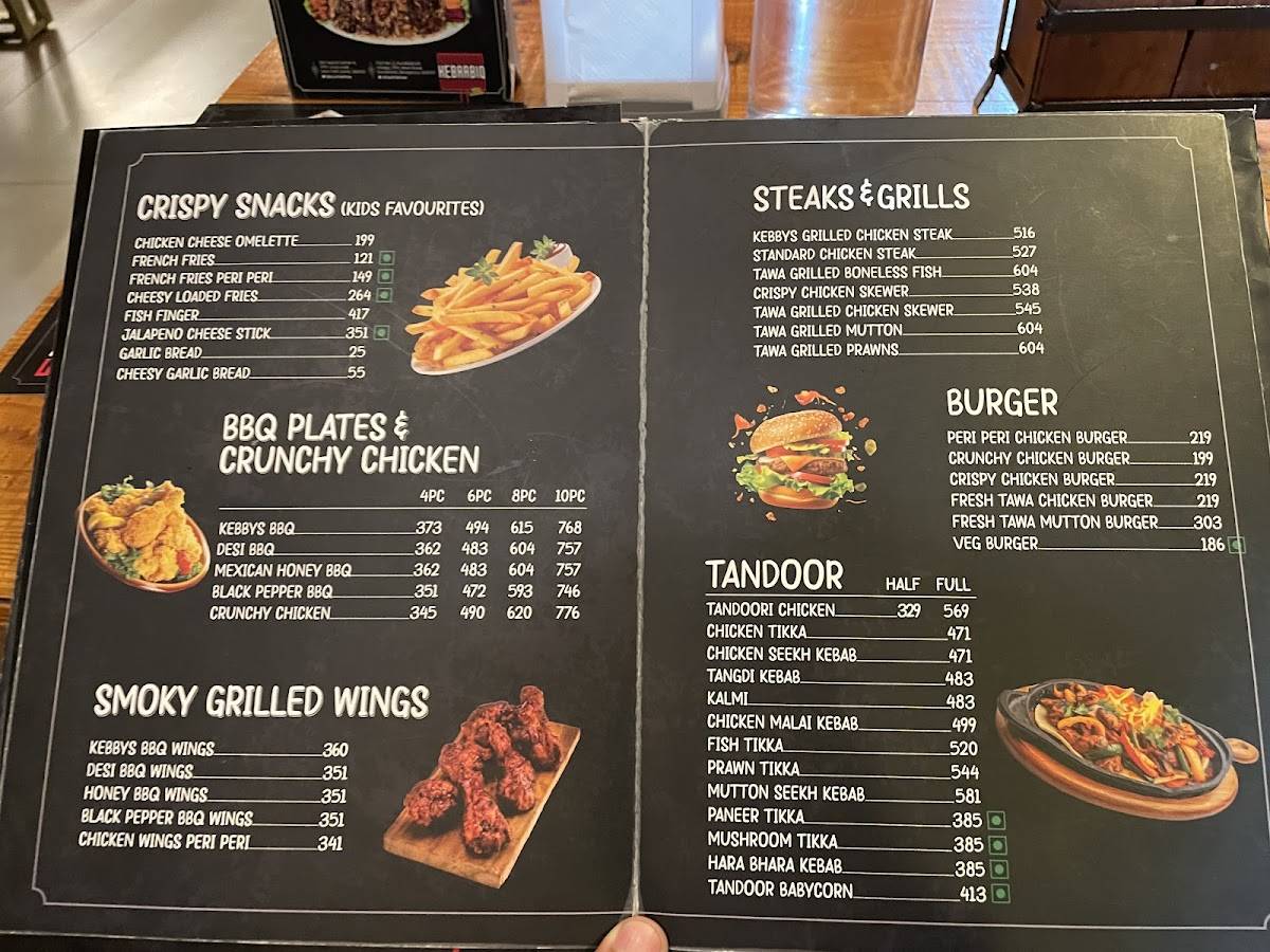 Kebarbiq menu