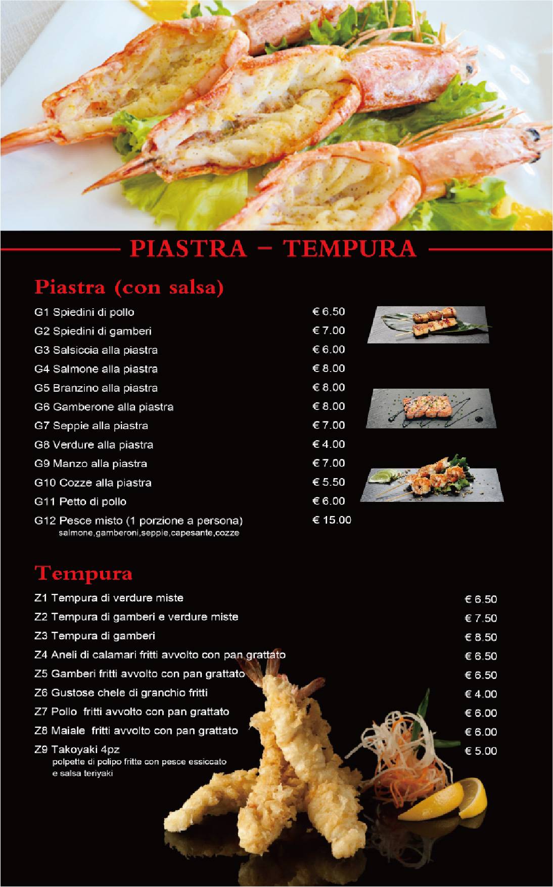 Menu di King Sushi 