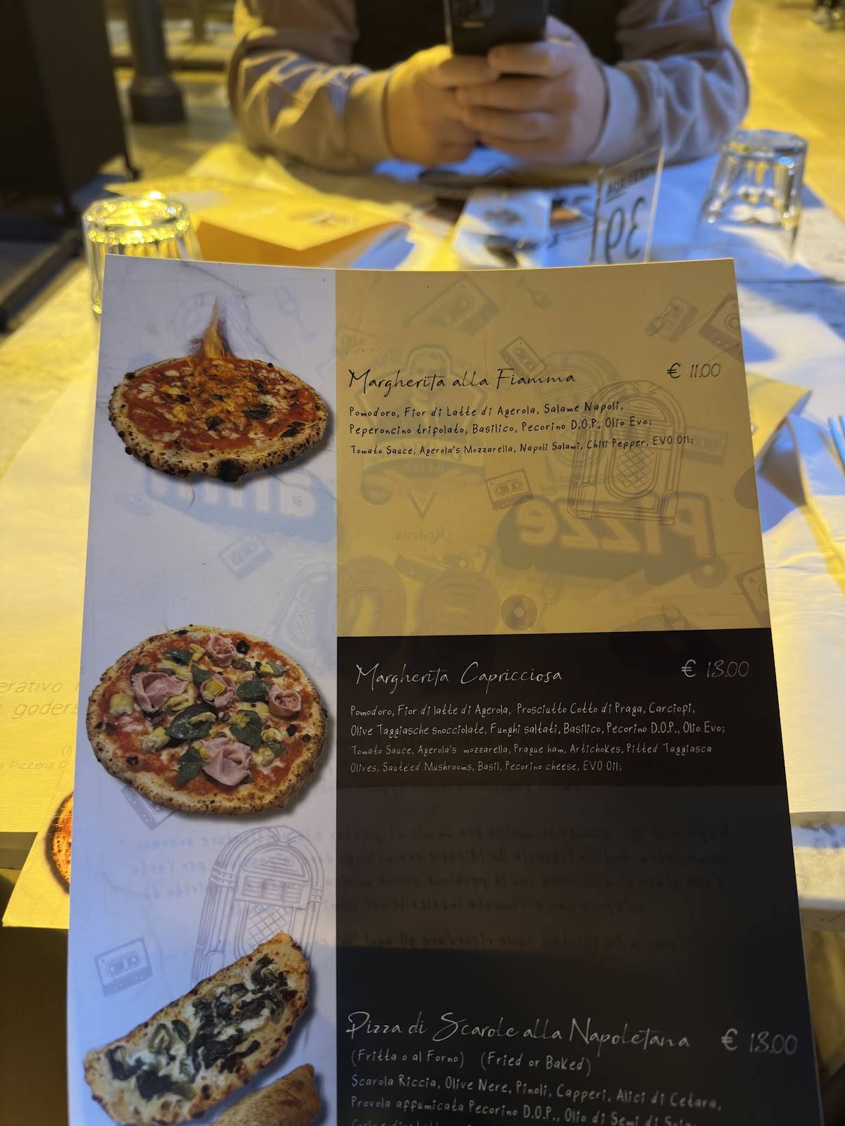 Menu di L’Antica Pizzeria Da Michele 