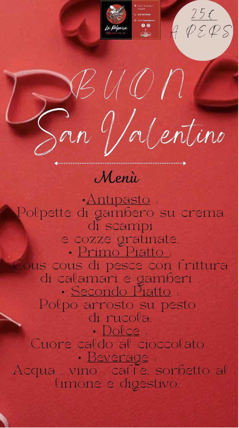 Menu di Ristorante La Polpara 