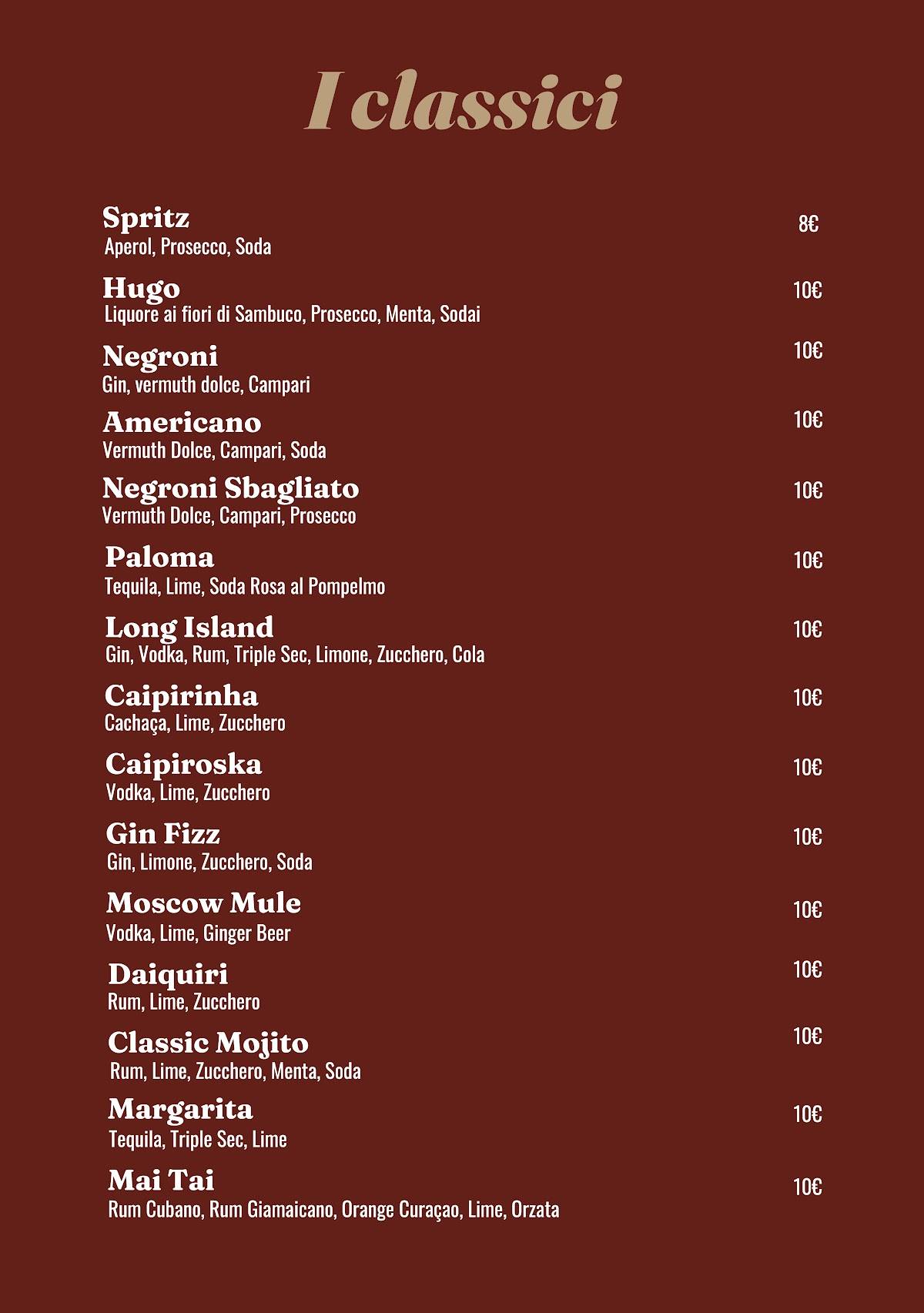 Menu di Landi Pizza & Crunch - Albaro 