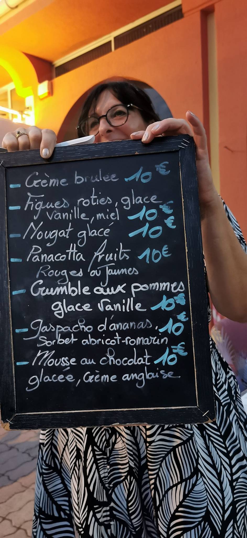 Menu de Le Pescadou
