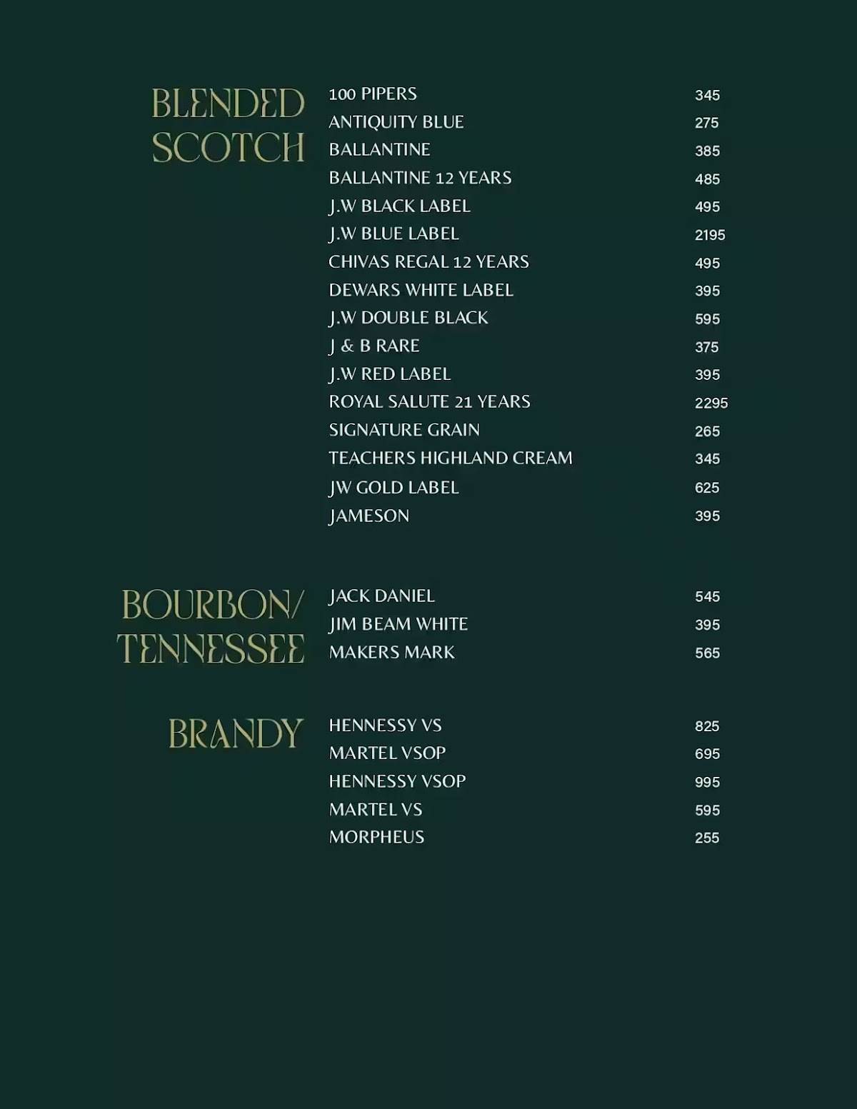 Macaw by Stories- OMR, Chennai menu