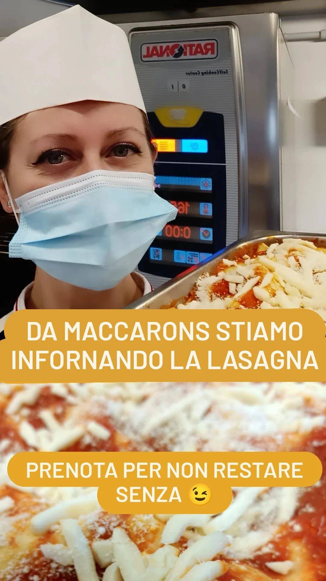 Menu di Maccarons Pasta All'uovo Gastronomia 