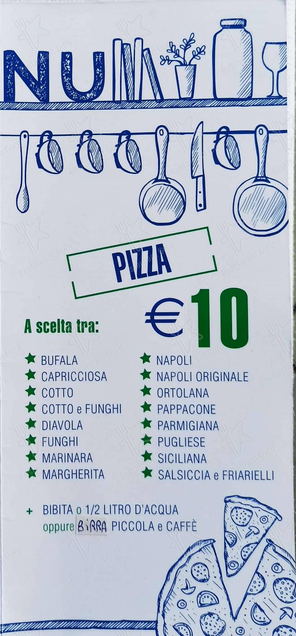 Menu di Ristorante Pizzeria Maiori - 菜单
