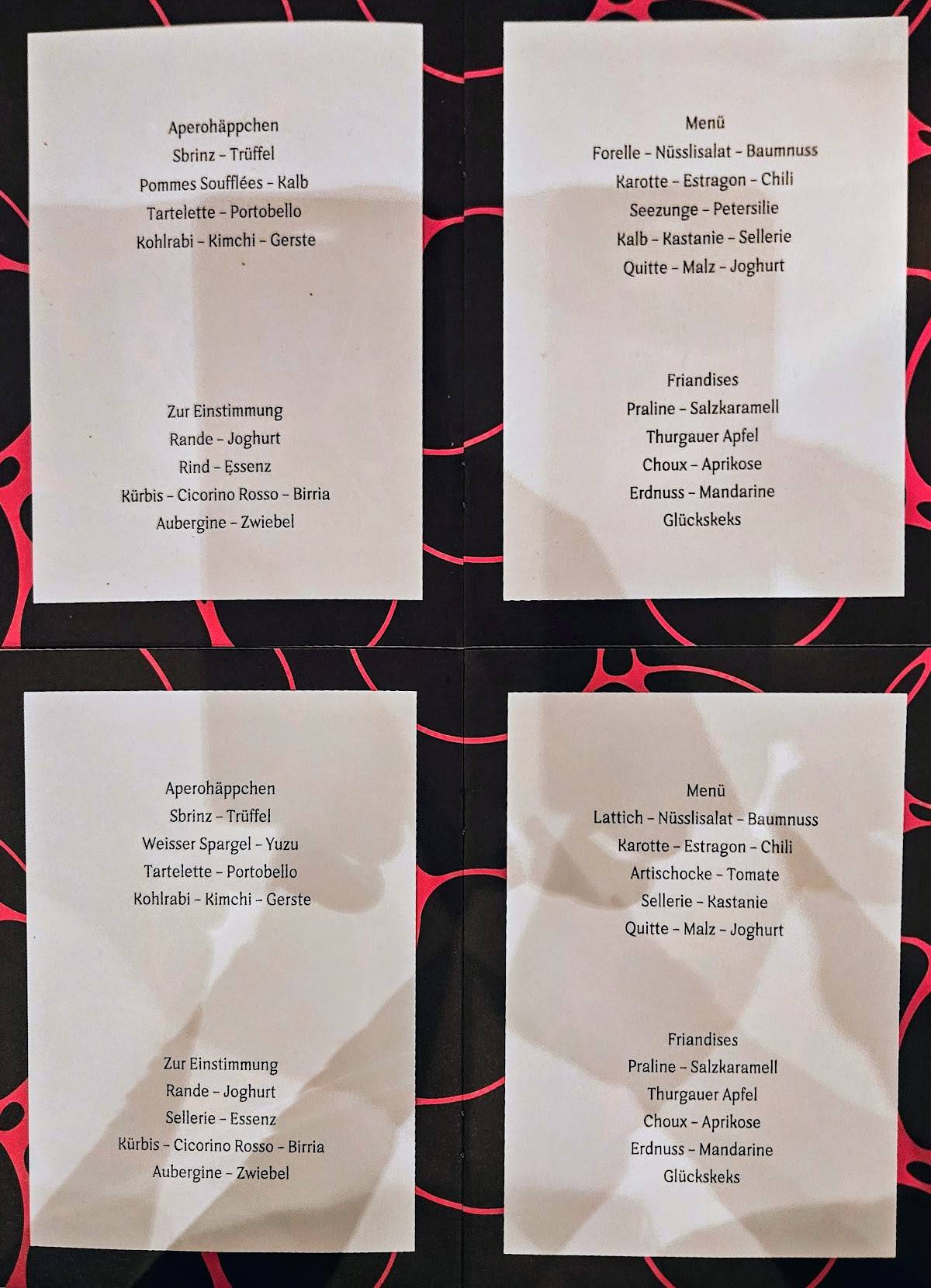 Menu di Mammertsberg 