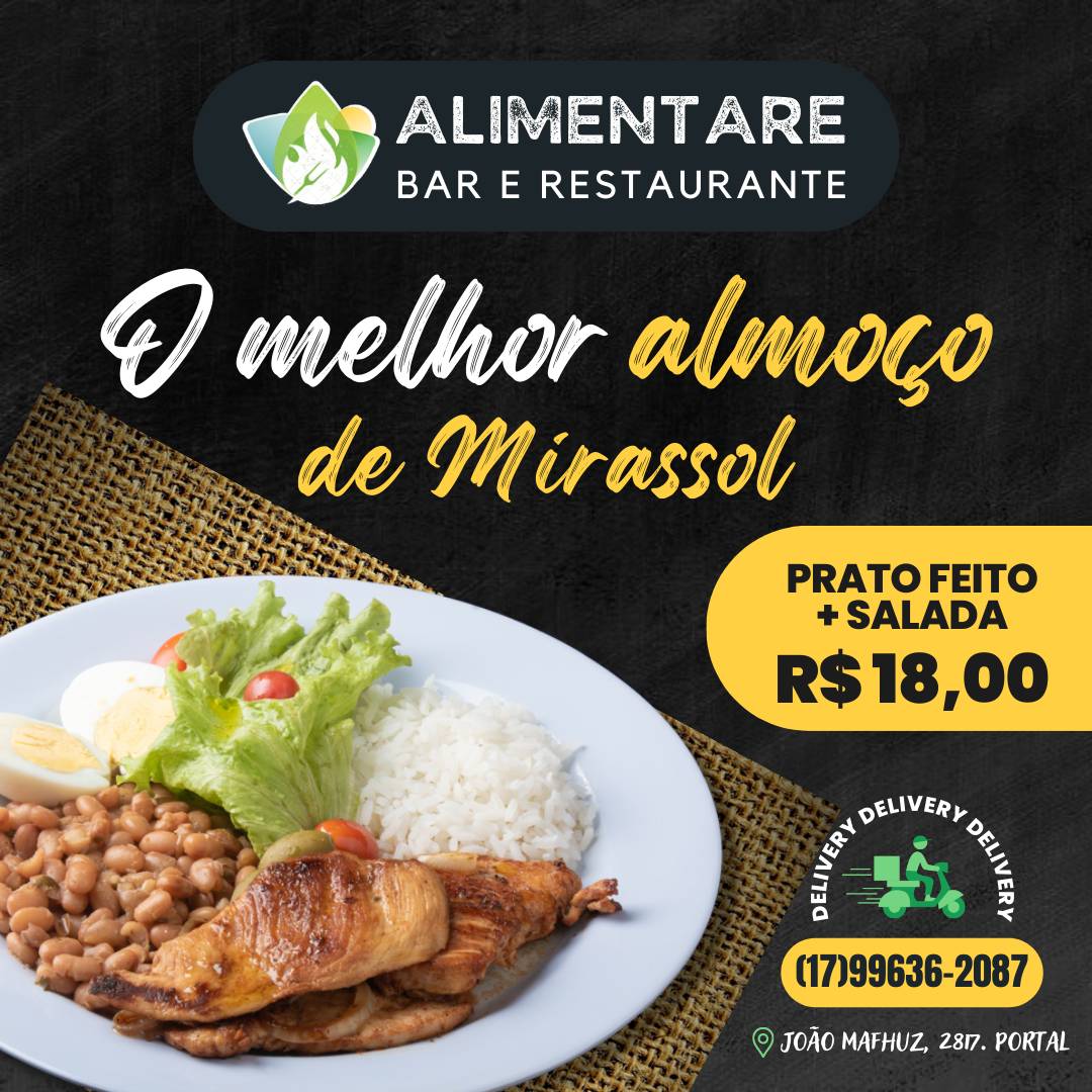 Marmitaria Alimentare Comida caseira, marmitas e espetinhos cardápio