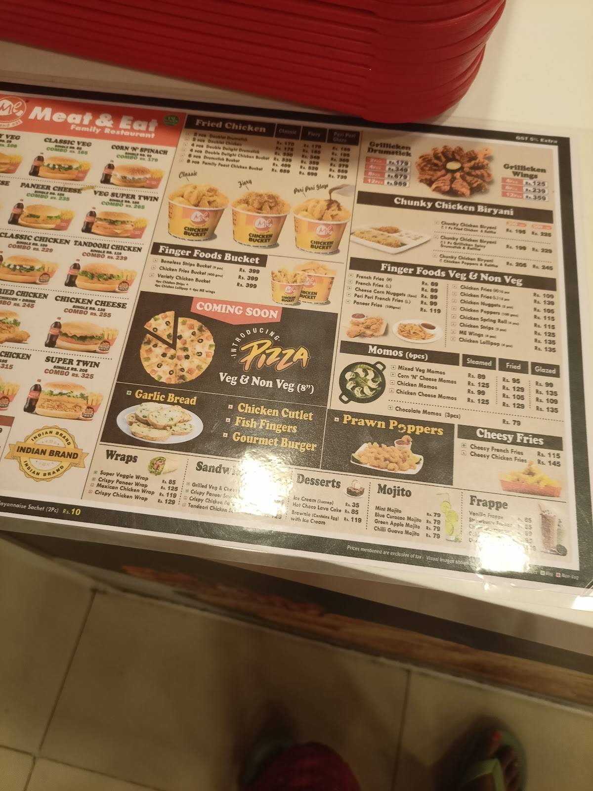 Meat and Eat Srivilliputhur menu